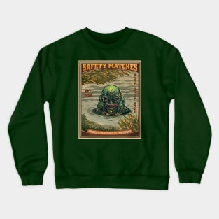 Black Lagoon Matches Crewneck Sweatshirt